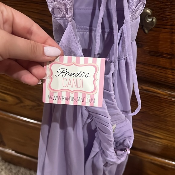 Purple Maxi Dress - Picture 4 of 5